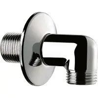 Delabie Gomito di collegamento a parete G1/2B H33mm per doccetta
