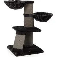 Canadian Cat Company REGINA | Tiragraffi, lettino per gatti | Canadian Cat | antracite | 100 x 100 x 108 cm