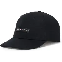 Tommy Hilfiger Foundation Canvas Cap Black Taglia: OS | Cappelli Outlet | Uomo | Nero