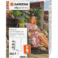 Gardena Kit irrigazione a parete verde angolare 12 moduli
