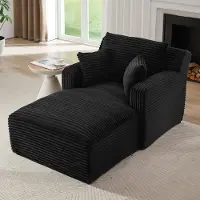 STILVORA Divano chaise longue in corda, trasformabile in letto, senza necessità di montaggio. Poltrona relax confortevole per il soggiorno, poltrona reclinabile ideale per l'ufficio e l'appartamento