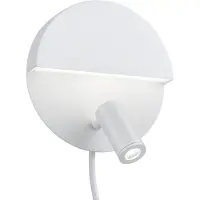 TRIO Lighting Funzionale applique LED Mario, 2 interruttori