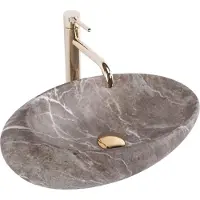 REA Lavabo da Appoggio Roxy B Stone Nature