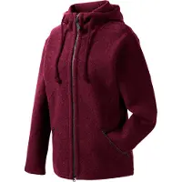 Mufflon Women's Caro Giacca di lana Donna (S, rosso)