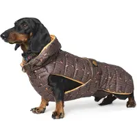 Fashion Dog cappotto impermeabile trapuntato per cani, specialmente per bassotti - 36 cm