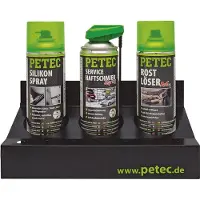 Petec PAULIMOT porta-lattine aerosol, magnetico per tre lattine