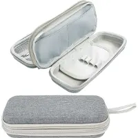 Markenlos Custodia ProCase Eva, custodia a doppio strato, custodia grande, custodia - grigio