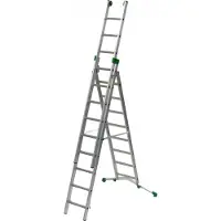 Facal Scala multifunzione SUPERPRIMA S600, a 3 sezioni, con 8+9+9 pioli