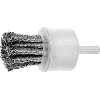 Lessmann Spazzola Con Perni A Filo Ritorto Acciaio Inossidabile 29mm