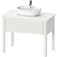Duravit Luv bâti-support pour lavabo à poser LU9564, 938 x 570 mm, 1 tiroir, LU956403939, LU956403939