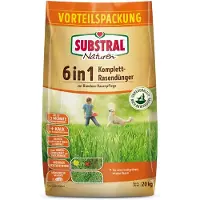 Substral Naturen 6in1 concime completo per prato, con effetto immediato e a lungo termine 20 kg 8748