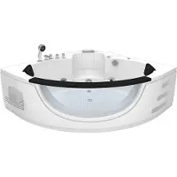 AcquaVapore Piscina idromassaggio Badewanne Wanne W06-TH 152x152cm