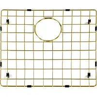 Reginox Lavello , lavello da cucina in PVD Miami 50x40cm, oro R30745