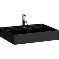 Laufen Kartell lavabo à encastrer, 1 trou pour robinet, avec trop-plein, 600x460mm, H8103337161041, H8103337161041
