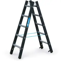 Zarges Scala a pioli per carichi pesanti LM 2 x 5 pioli Z600 41190