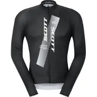 SCOTT Jersey Rc Pro L/S Maglietta da ciclismo Uomo (XL, nero)