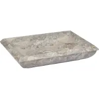 Syfax Lavandino Grigio 50x35x10 cm in Marmo