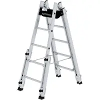 MUNK Günzburger Steigtechnik Scaletta con pioli per scale 2x5 pioli
