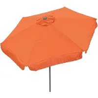 Merxx Ombrellone Ombrellone da giardino Ombrellone da mercato Ombrellone a braccio laterale Ombrellone 270 cm arancione + manovella; 29054-316