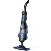 MOVA Aspiratore wireless per piscina Handler V10, portata di aspirazione 4.200 l/h, autonomia 60 min, testina trasparente, manico telescopico da 1,8 m