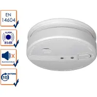 Elro Rilevatore ottico di fumo collegabile in rete, 230 V + batteria di riserva da 10 anni, 85 dB