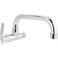 OEM Rubinetto VIFERR, rubinetto da cucina a parete da G1/2 di pollice, rubinetto per acqua fredda per lavello (25 cm)