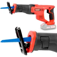 HECHT 1510 - Sega a tazza/sega a vibrazione a batteria | Taglio del legno fino a 115 mm | Taglio del metallo fino a 10 mm | 20V | 3000 giri/min