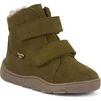 Froddo Kid's Zeru Tex Furry Barefoot Scarpe invernali Bambini (30, marrone)