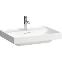 Laufen MEDA lavabo, encastrable, 650x460mm, 1 trou pour robinet, avec trop-plein, H8101147571041, H8101147571041