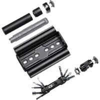 Crankbrothers S.O.S. TT17 Multitool a doppio tubo, nero