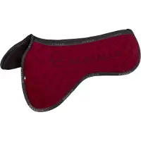 Acavallo Spine Free Memory Foam Pad Silicon Grip, colore: Wine, taglia: L