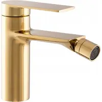 Granitan - Miscelatore bidet - Rubinetto bagno altezza 14 cm - Rubinetto oro - FARO