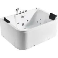 AEA Getti idromassaggio Vasca da bagno Vasca doppia Vasca da bagno ad angolo Vasca da bagno 2 persone