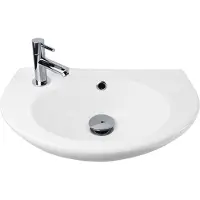 BELVIT Miscelatore per lavabo Heide, foro a sinistra, dimensioni 29x45 cm