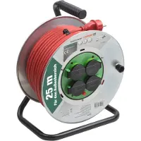 Meister Avvolgicavo 25 m, H07RNF3G1,5, IP44, 7435880
