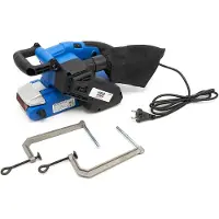 HBM Levigatrice elettrica a nastro 1050 watt 76x533mm Levigatrice a nastro Levigatura a nastro