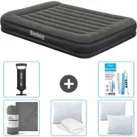 Bestway Materasso gonfiabile - 2 persone - 152 x 203 x 36 cm - Verde - accessori inclusi