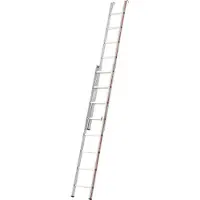 Hymer Scala scorrevole a incastro con ganci di fissaggio, 2x8 pioli