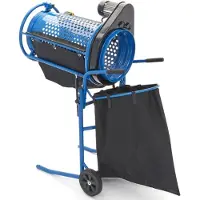HBM Setaccio elettrico a rullo da 360 Watt 375 x 785 mm.