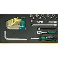 Stahlwille Set di inserti Tcs 1/4" TCS 1/4"+10760CV utensile di fissaggio