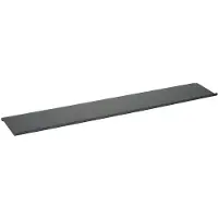 NABER Linero MosaiQ Ripiano superiore lungo 585 x 107 x 8 mm nero grafite / Ringhiera / Sistema di ringhiere / Kesseböhmer