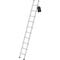Proregal Scala a pioli singola Germany | 10 pioli | altezza di lavoro 4,10 m | larghezza 350 mm senza traversa | portata 150 kg | alluminio