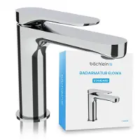 Bächlein - Rubinetto da bagno di design - Elowa cromo