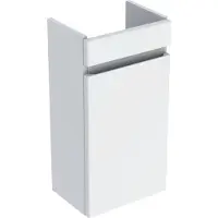 Geberit Renova Plan meuble sous lavabo, avec une porte, portée réduite, 31,4x60,5x22cm, 501.901.01.1, 501.901.01.1