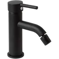 KIAMAMI VALENTINA Rubinetto miscelatore bidet nero opaco | Fassa
