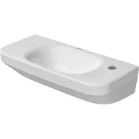 Duravit lave-mains DuraStyle 50cm sans trop-plein, avec plage de robinetterie, robinetterie à droite, 0713500008, 0713500008