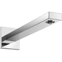 Hansgrohe Bras de douche à main Karree 389 mm, 27694000, 27694000