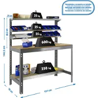 Simonwork (bancos De Trabajo) Banco Da Lavoro Bt1 1445x1510x760 Mm