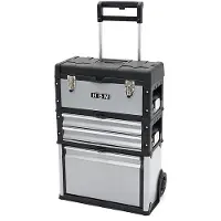 HBM Set di cassette portautensili mobili modulari da 3 pezzi