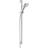 Kludi FRESHLINE Set de douchettes 1S 900mm, avec nettoyage rapide du calcaire, 23 l/min, 6784005-00, 6784005-00